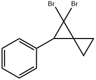 1,1-Dibromo-2-phenylspiro[2.2]pentane Structure